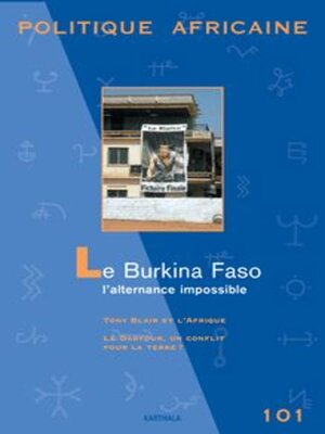 cover image of Politique Africain N° 101 - Mars-Avril 2006 - Le Burkina Faso